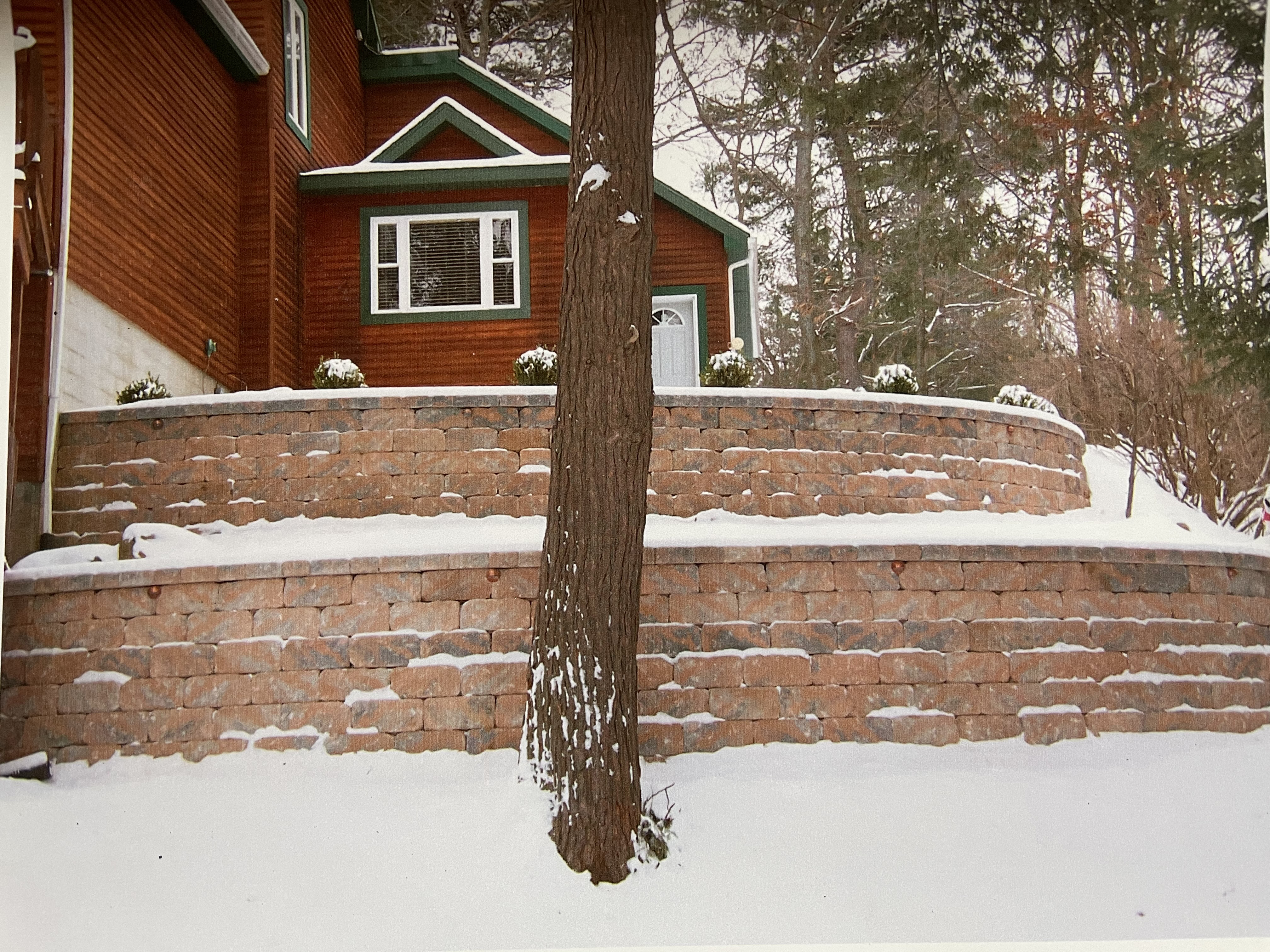 Terraced Retaining Walls